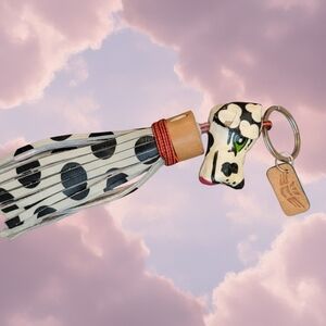 Consuela Dalmatian Dog Keychain 🐶